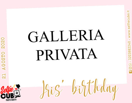 Protetto: Iris 18th BDay